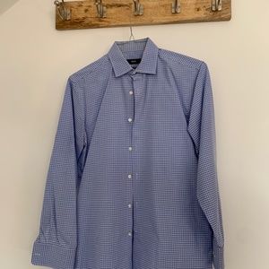 Hugo Boss Shepards Check Sharp Fit 15.5 32/33